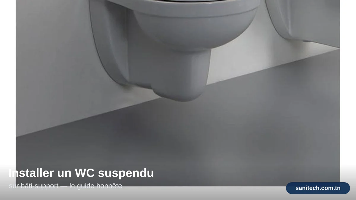Installer un WC suspendu : le vrai guide (bâti-support, étapes & difficulté)